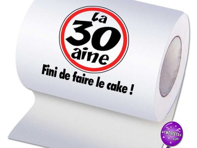 Papier Toilette humoristique La Retraite ça soulage ! sur Rapid Cadeau