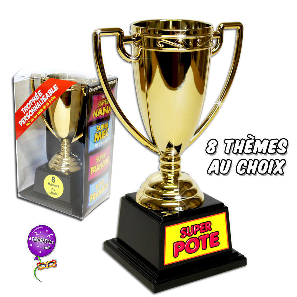 Trophée à personnaliser - Atmosfêtes