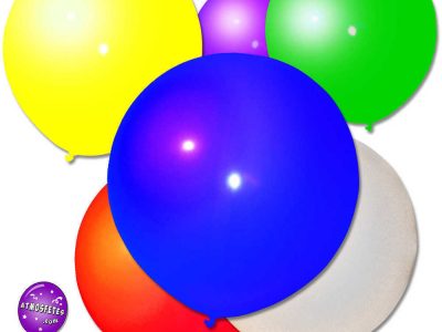 Ballons géants 20 ans en multicolore de 88cm REF/BALMCGM0